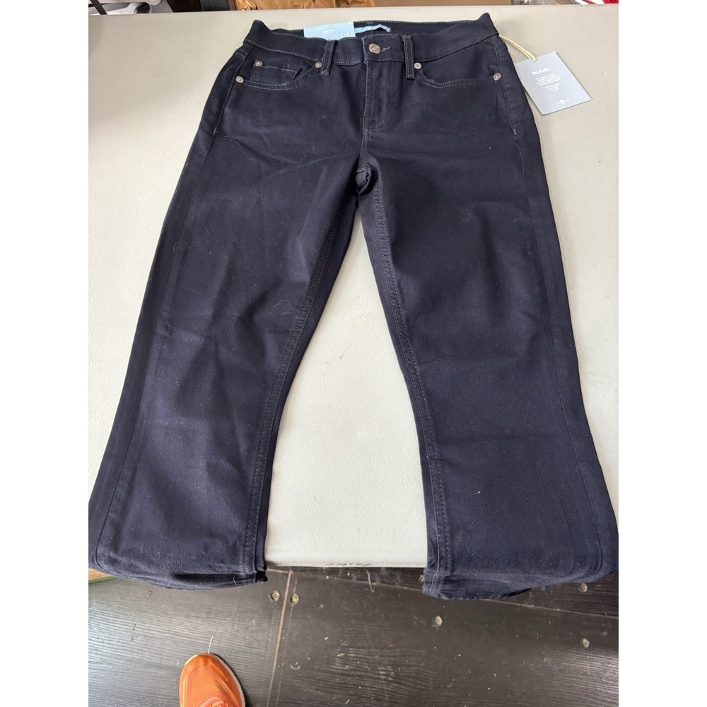 7 For All Mankind Women's High Waist Ankle Skinny Jeans Size 26 Bair‎ NWT
